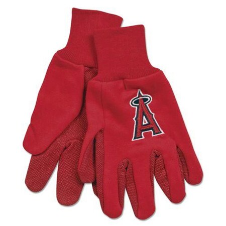 Mcarthur Towels & Sports Los Angeles Angels of Anaheim Two Tone Gloves - Adult Size 9960694062